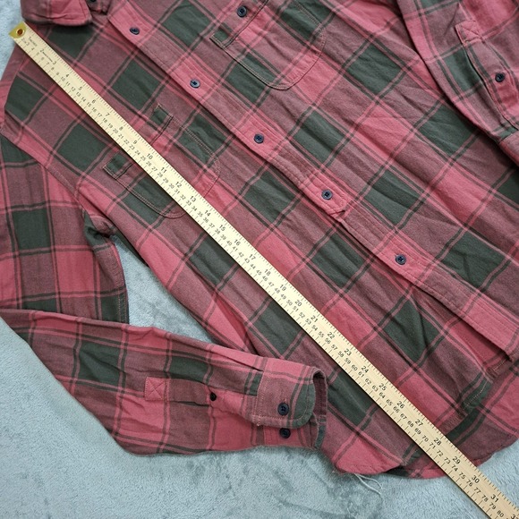 KOTO Urban Outfitters 100% Cotton Flannel Shirt Size XS Button Down Plaid - Picture 3 of 9